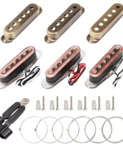 Set de 3 pastillas single coil Unxuey para guitarra Fender