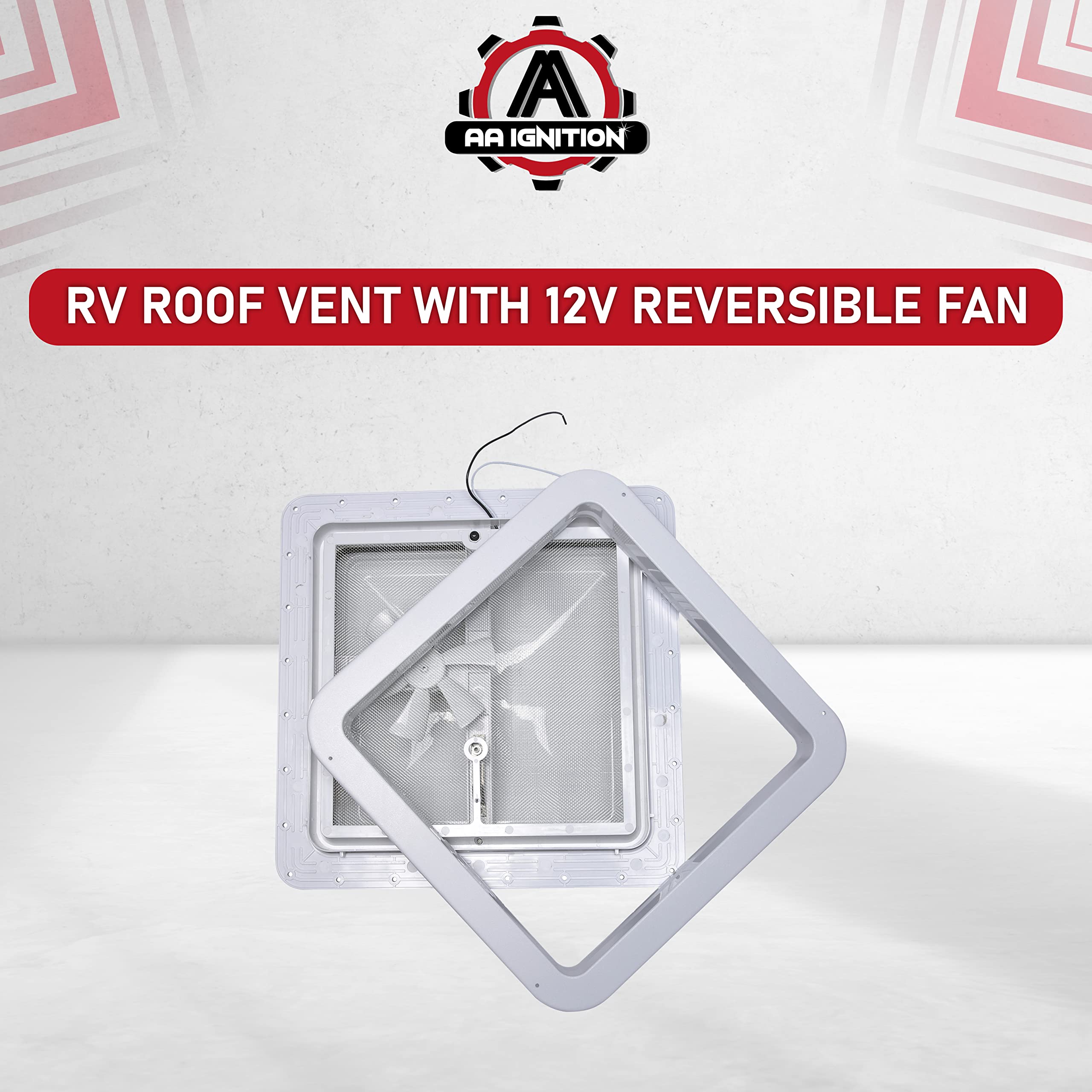 AA Ignition Ventilador de Techo para RV con Ventilador de - Imagen 6
