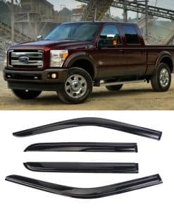 Viseras para ventanas SONTIAN para Ford F-150 Super/Crew