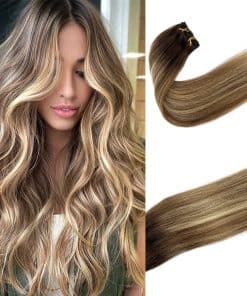 Extensiones de Cabello Real Clip en Cabello Humano 20
