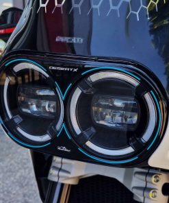 Calcomanías 3D de Resina para Motocicleta -Protección de Far