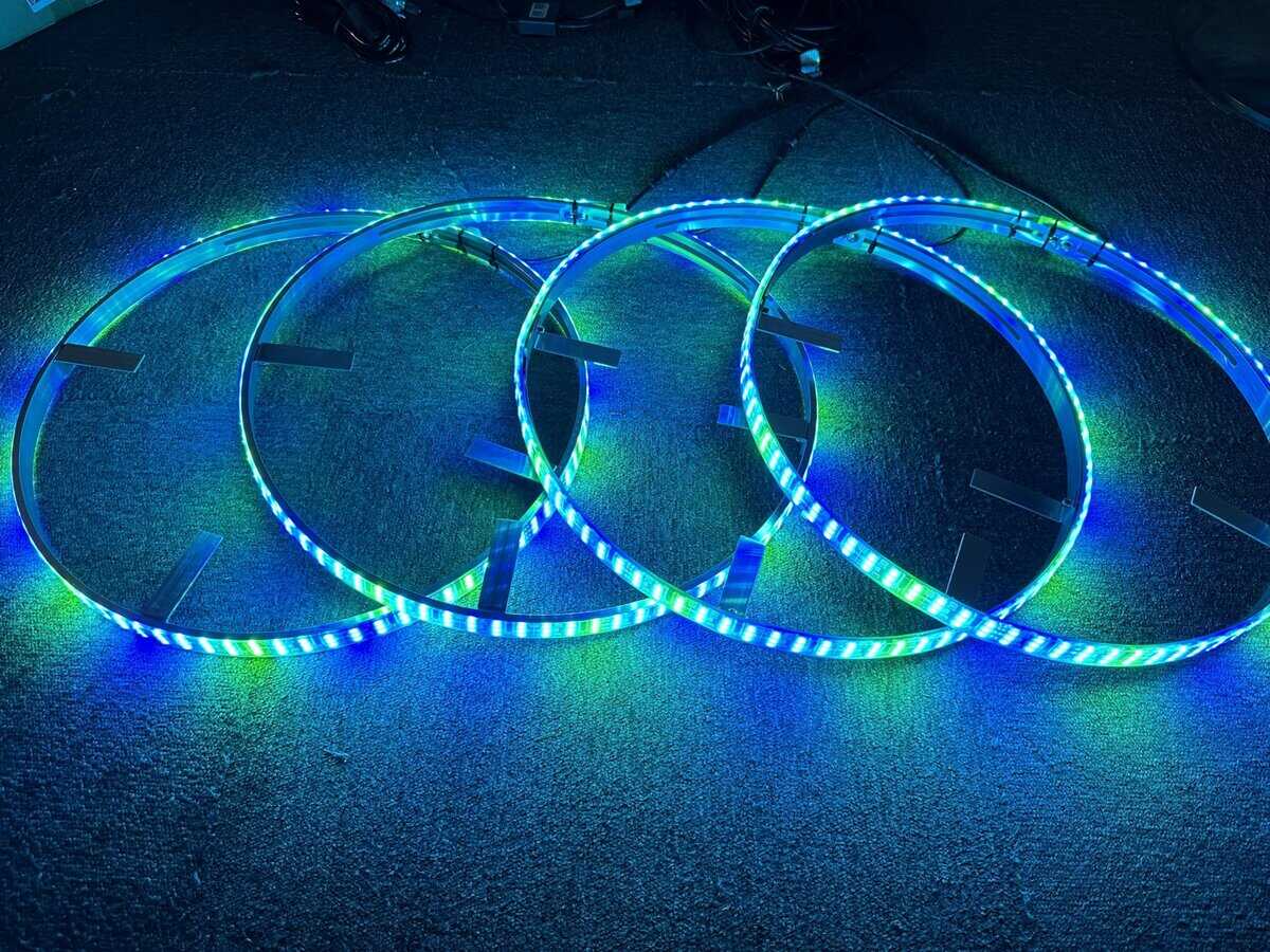 Luces de aro de rueda Sando Tech Triple Row 17.5'' de Color - Imagen 7