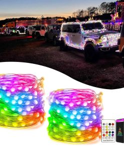 Luces de hadas cambiantes de color Nicoko DC 12V con