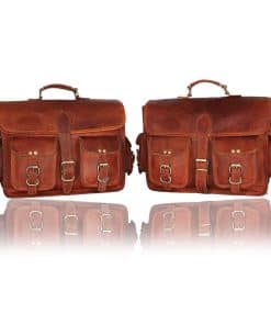 KGN HANDICRAFT Bolsas de sillín para motocicletas Bicicleta