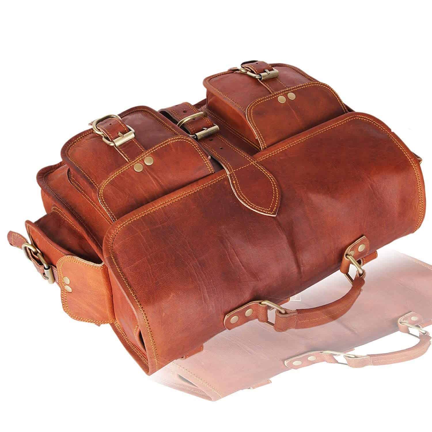 KGN HANDICRAFT Bolsas de sillín para motocicletas Bicicleta - Imagen 5