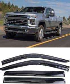 Deflectores de visera para ventanas exteriores Smoke Black