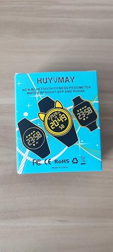 Reloj Pedometer para Niños sin Aplicación, Reloj Recargable - Imagen 11