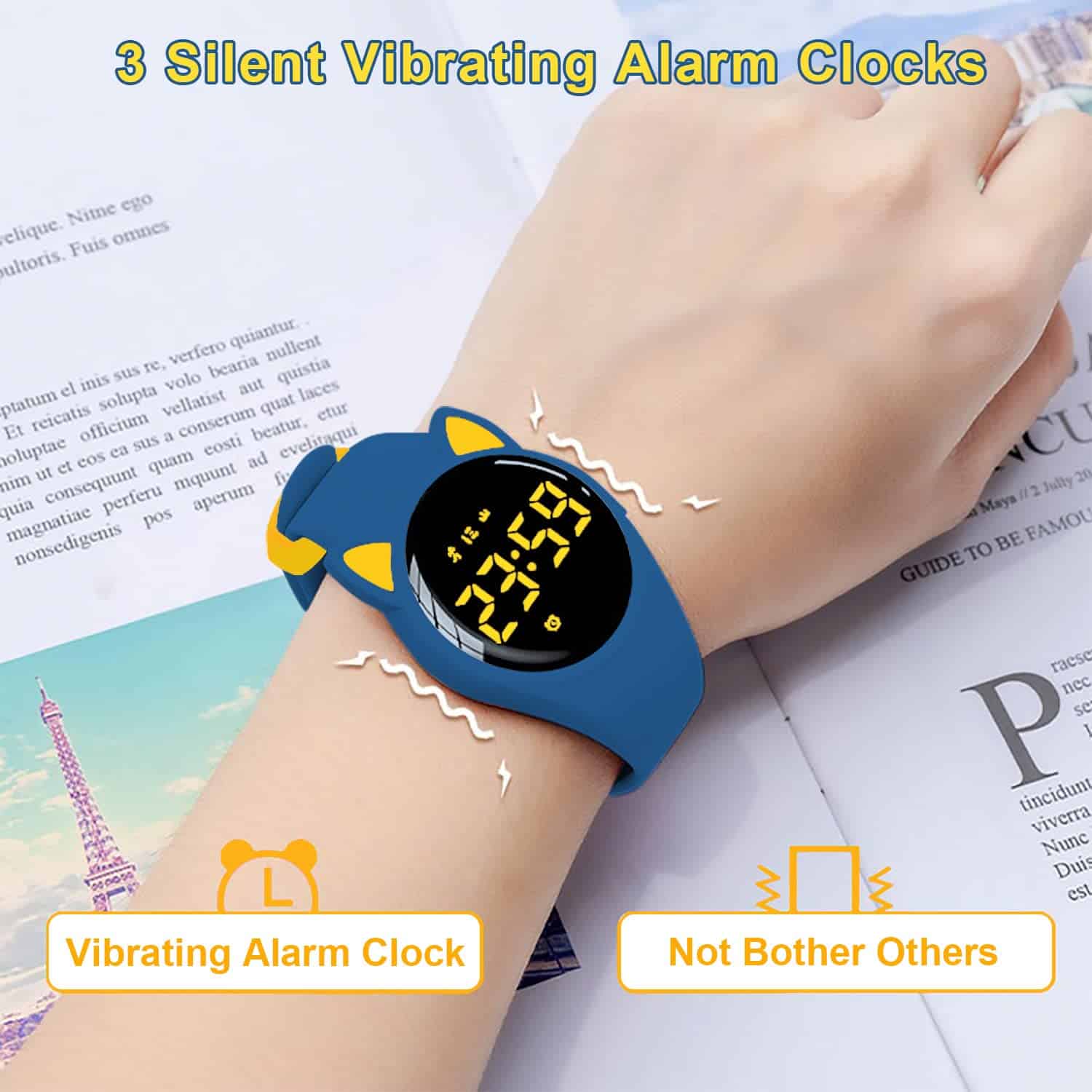 Reloj Pedometer para Niños sin Aplicación, Reloj Recargable - Imagen 7