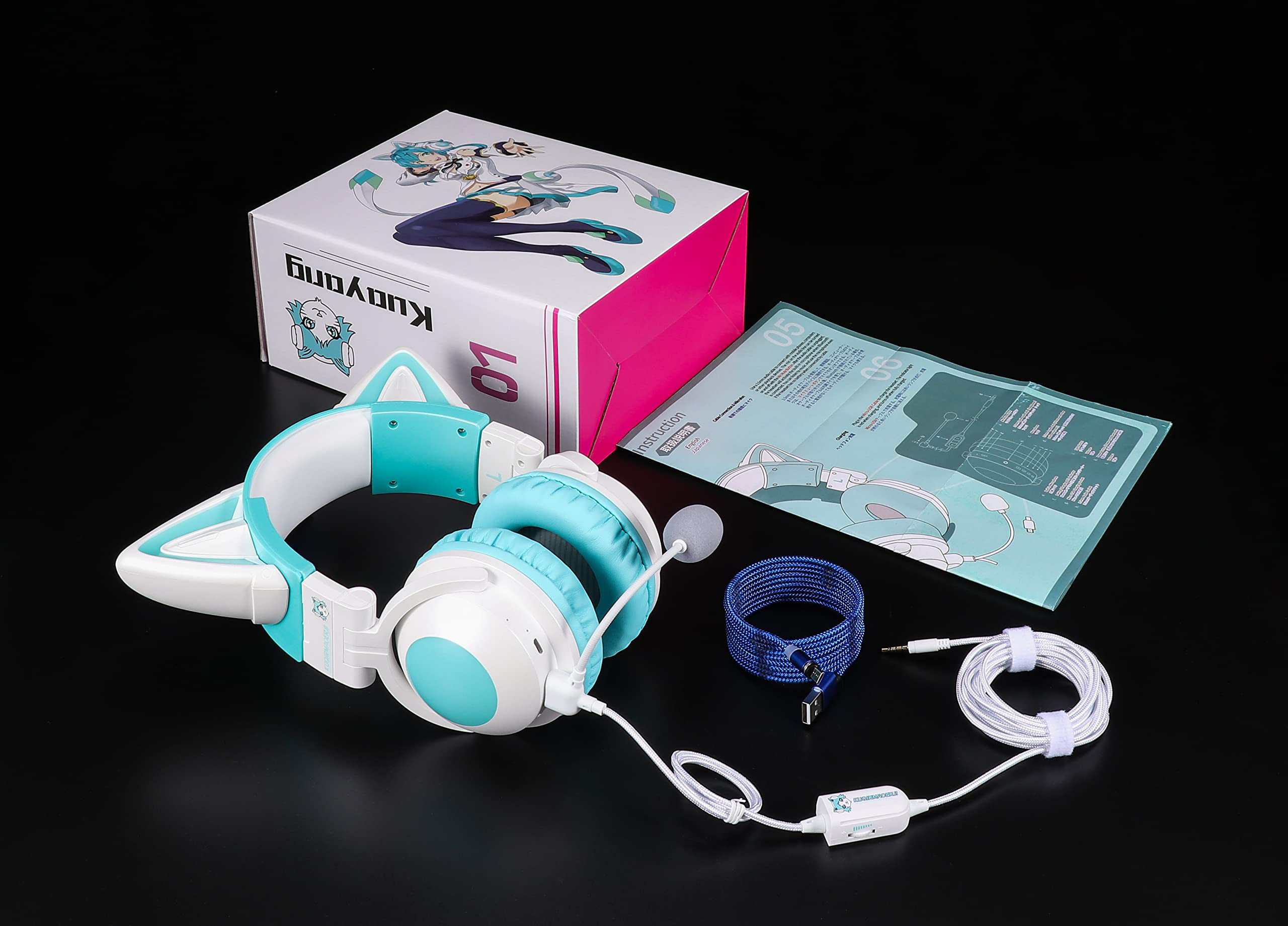 Audífonos Inalámbricos con Orejas de Gato que Cambian de - Imagen 8