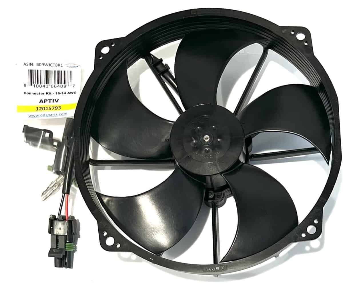 Ventilador de Radiador Condensador SPAL 30103131 7.2" 12