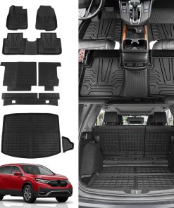 Tapetes para Piso Compatible con 2017-2022 Honda CRV
