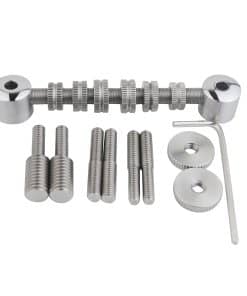 Puente de guitarra eléctrica ajustable de rodillos