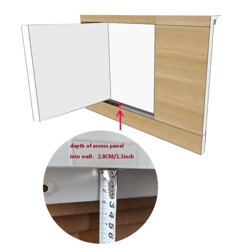 Panel de Acceso de Metal Fengze 1.2mm 24 x 24 Pulgadas con - Imagen 7
