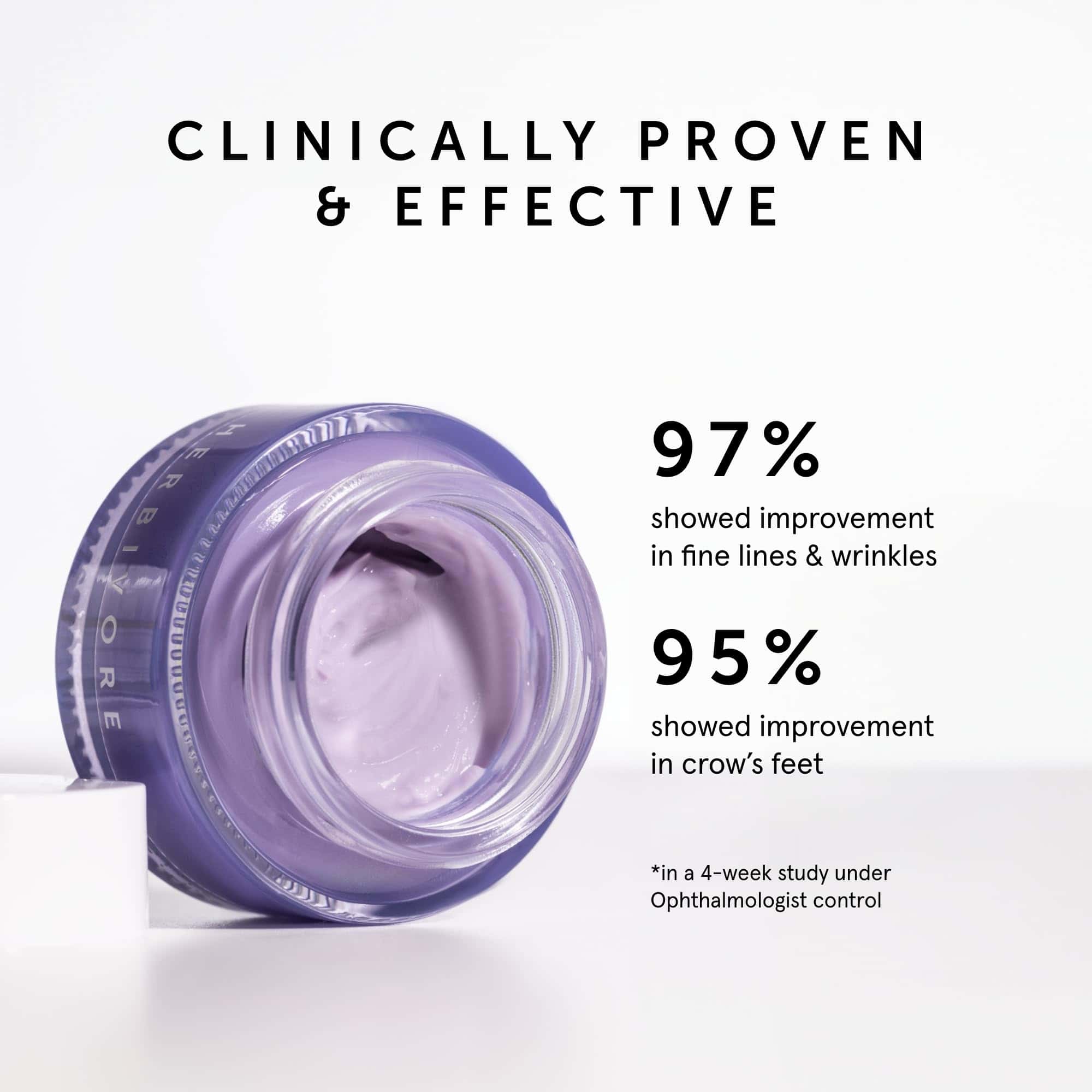 CREMA DE OJOS ANTI-EDAD HERBIVORE Moon Dew 1% Bakuchiol + - Imagen 4