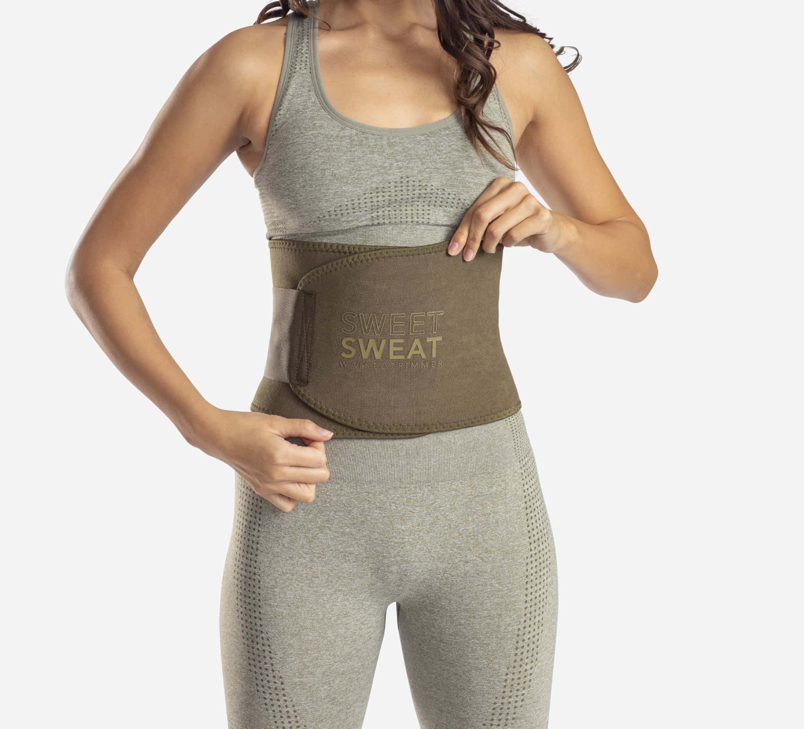 Cinturón de Cintura Sweet Sweat Waist -Verde Militar - Imagen 7