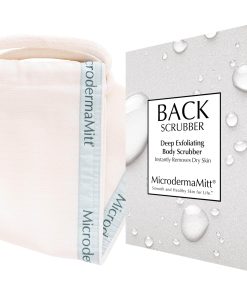 MicrodermaMitt Exfoliador de Espalda Profundo para Baño y