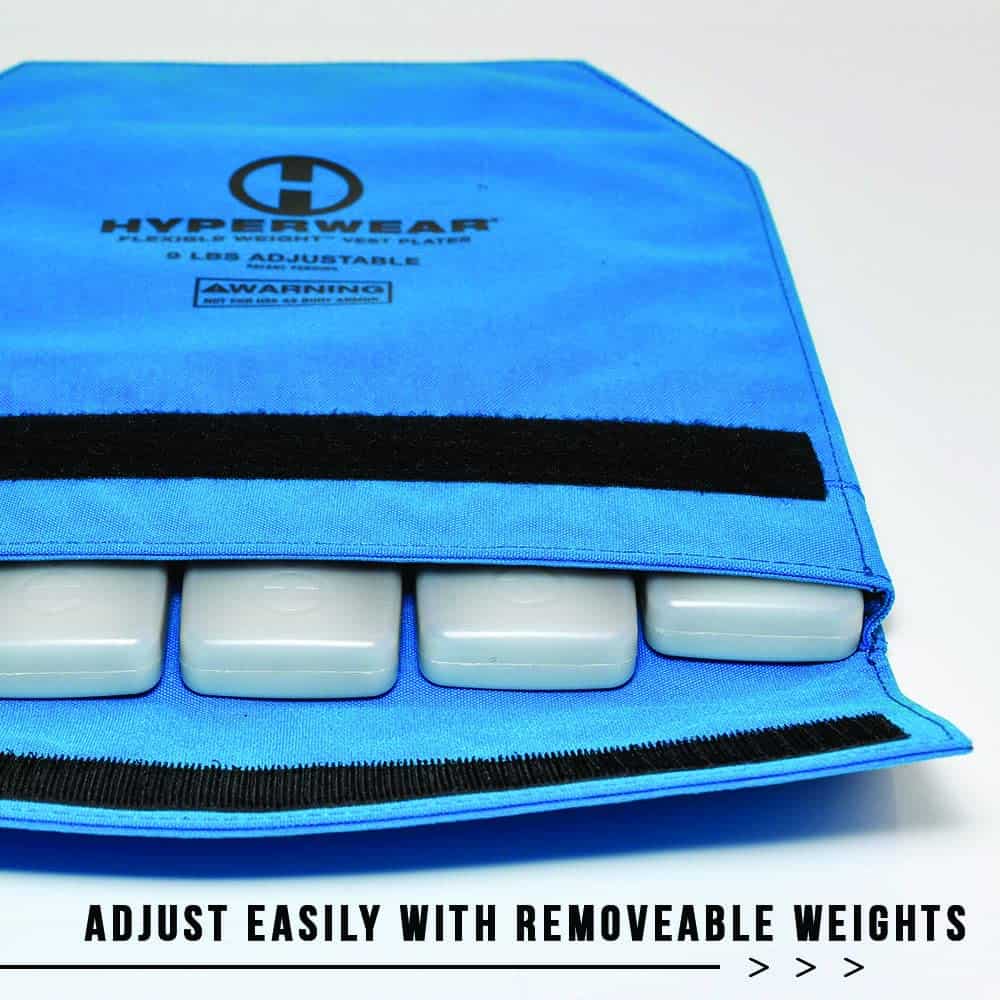 Chaleco de Entrenamiento con Peso HYPERWEAR Hyper Vest TAC, - Imagen 4