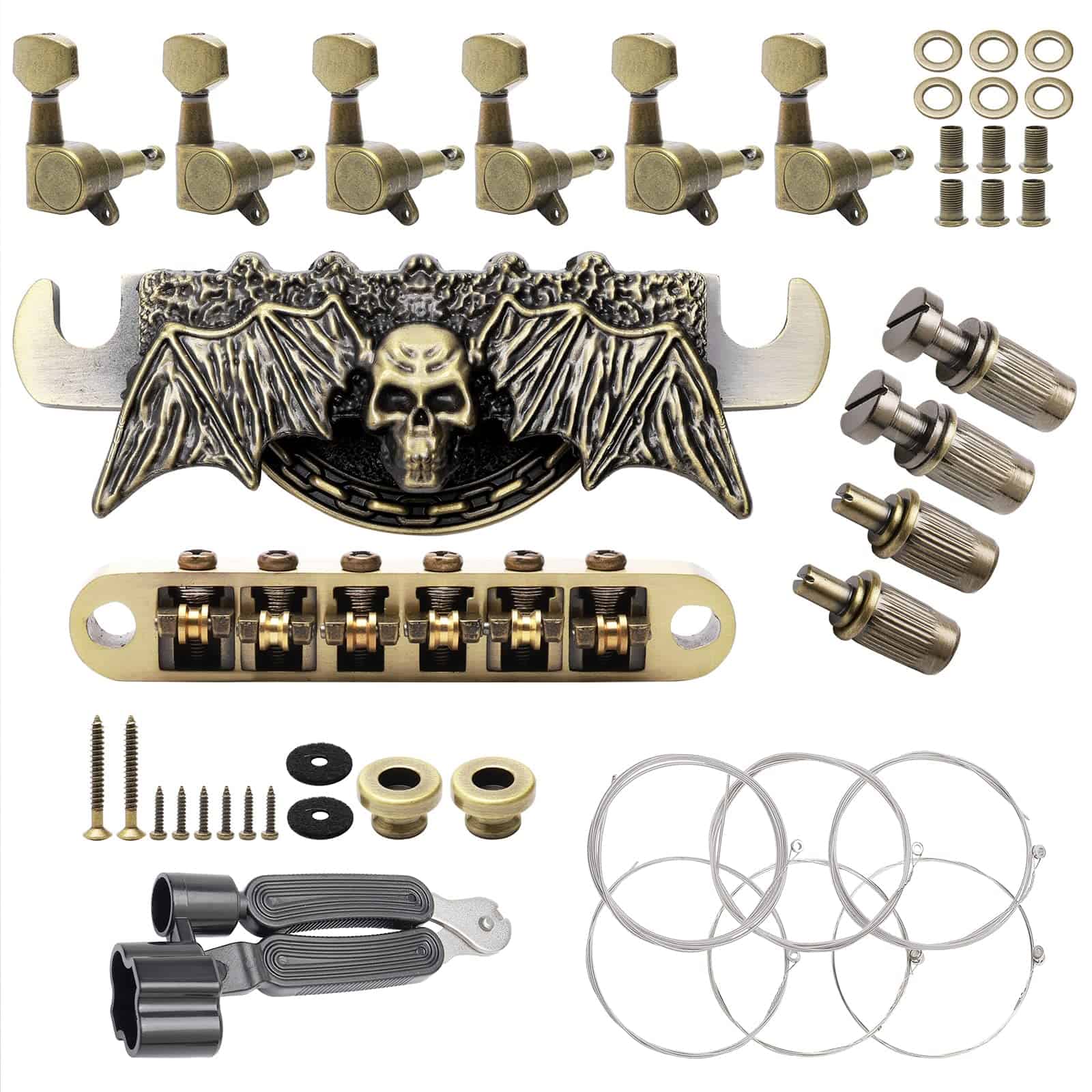 Set de Piezas para Guitarra Eléctrica Swhmc Puente de Silla