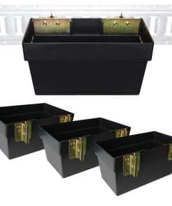 Caja de Almacenaje E-Track JCD, Canasta Organizadora E