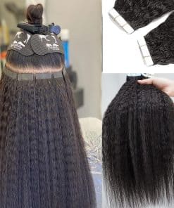 Extensiones de cinta para mujeres negras Extensiones de