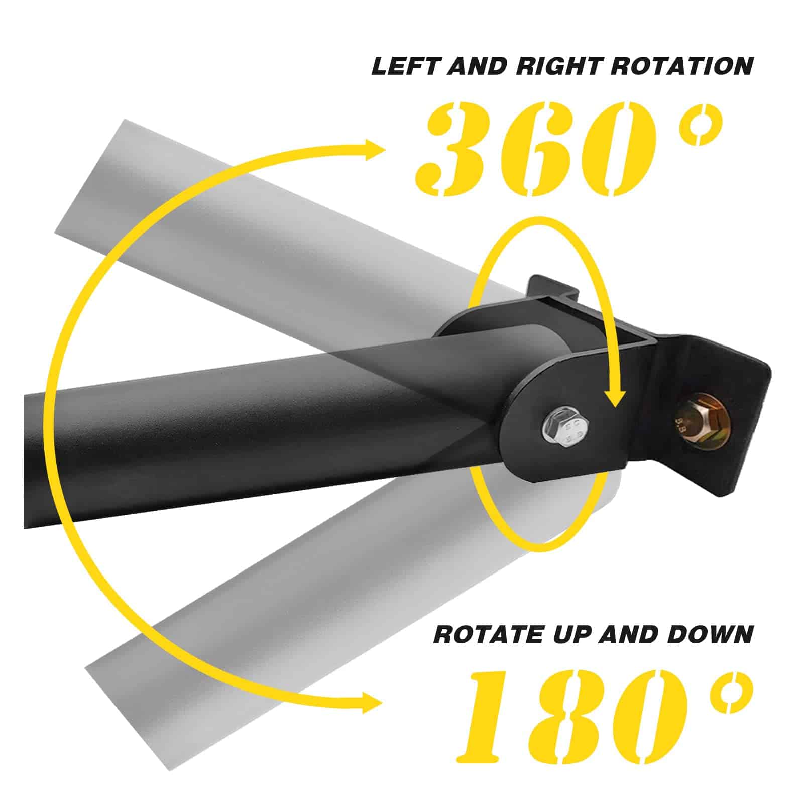 XonyiCos Gym T Bar Row Platform Wall Mount Rotation Barbell - Imagen 3