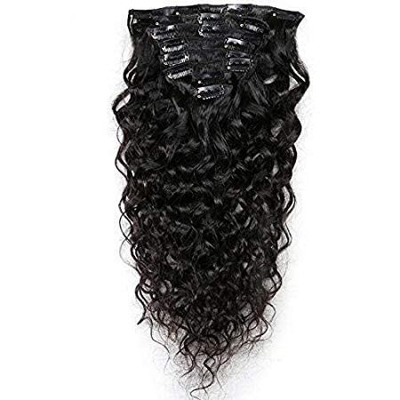 Extensiones de Cabello Rizado Natural Clip en Pelo Humano - Imagen 4