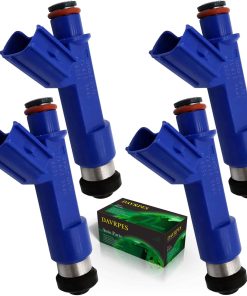 DAVRPES 4PCS 23250-21040 Inyector de Combustible Tobera de