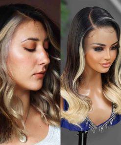 Peluca de Encaje Frontal HD Wavy 13X6 Invisible Despegable