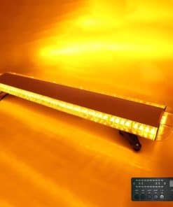 Barra de luces estroboscópicas LED de ámbar de 47 pulgadas