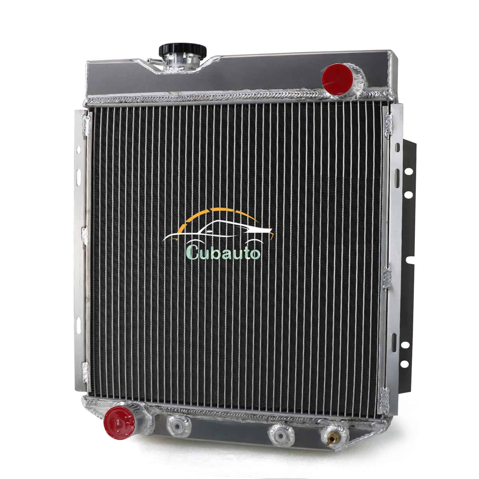 Radiador de Aluminio Cubauto de 3 Filas Compatible con Ford