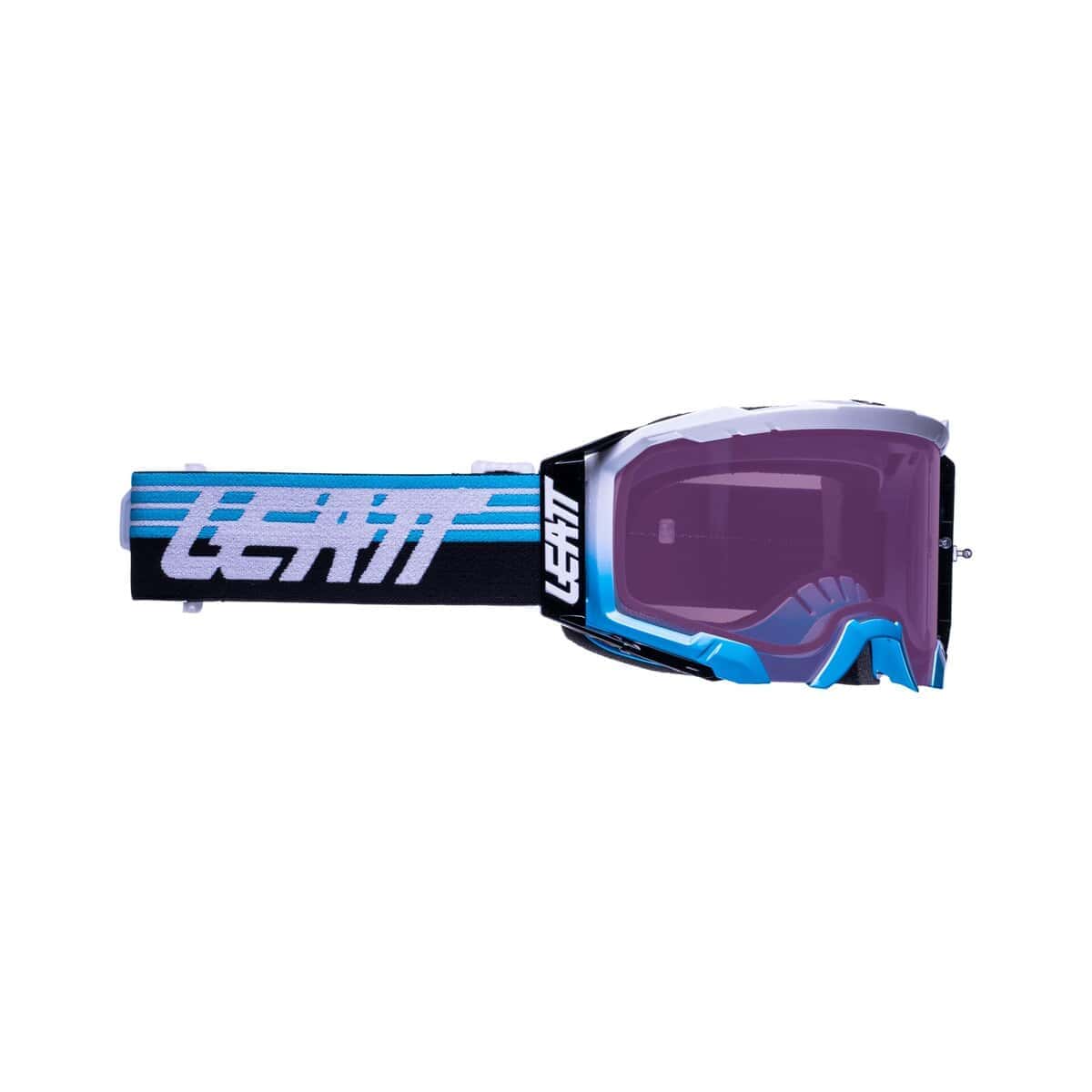 Goggle Leatt Velocity 5.5 Iriz para Adultos (Rojo/Turquesa