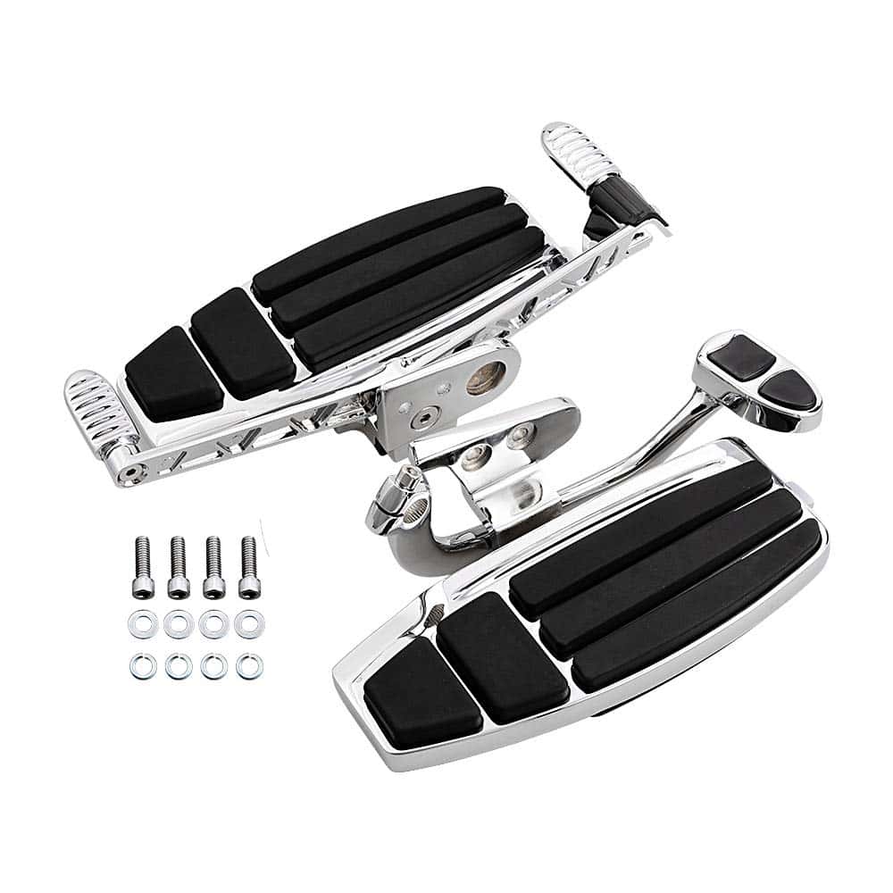 Kit de Tablas de Piso Astra Depot Cromado y Negro para Pie