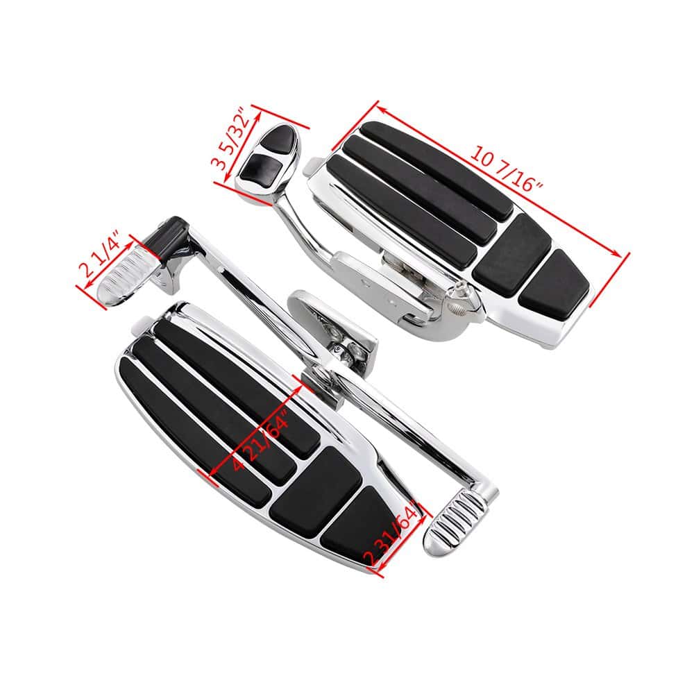 Kit de Tablas de Piso Astra Depot Cromado y Negro para Pie - Imagen 3