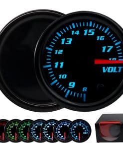 Medidor de presión de voltaje de 7 colores 0 - 18v