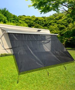 Dulepax RV Awning Shade Screen con Cremallera 8'X10'3'' -