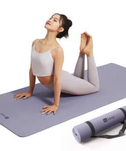 Tapete de Yoga Grande Antideslizante KEEP, -Morado
