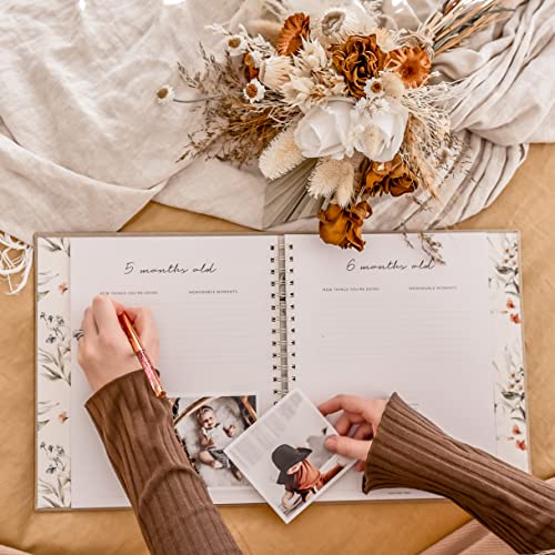 Álbum de recuerdos Peachly Baby Memory Book para niña | - Imagen 10