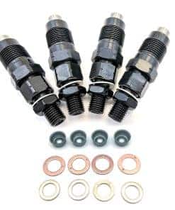 Kit de 4 Inyectores de Combustible + Kit de Sellos con