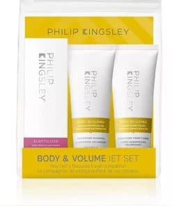 Conjunto de viaje de cuidado capilar corporal y volumen