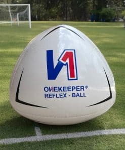 Pelota de reflejos y reacción de fútbol ONEKEEPER blanco
