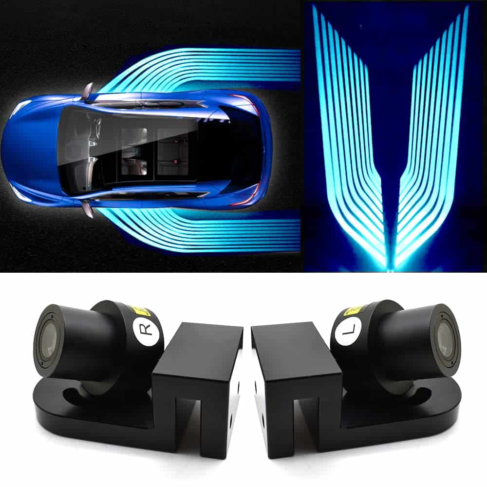 Luces del Proyector del Cuerpo del Coche de BukNikis, Ice