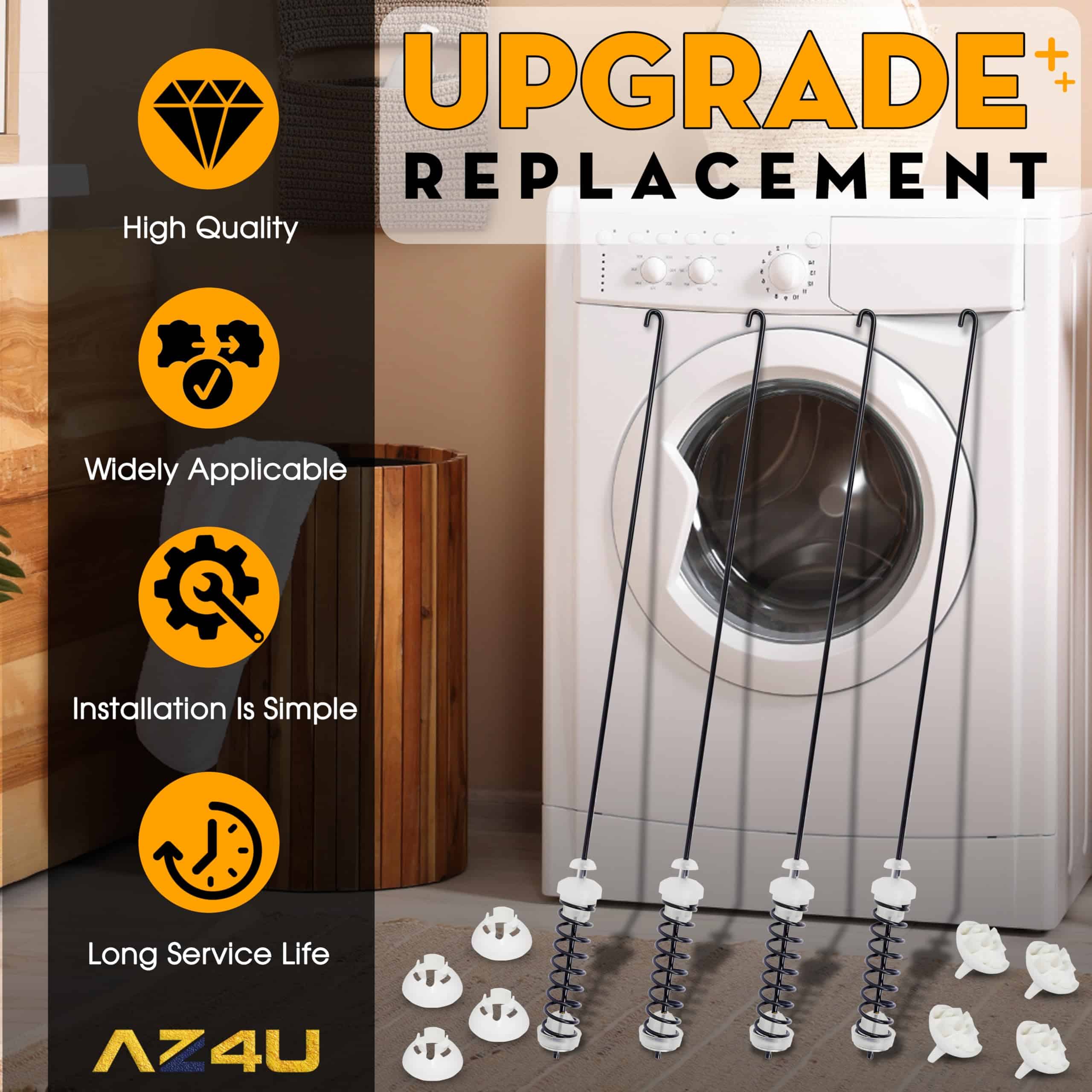 Kit de 4Pzs Reemplazo del Juego de Varillas de Suspensión - Imagen 9