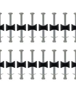 16 Pack 8mm x 94mm Tornillos de Trampolín de Acero - Piezas