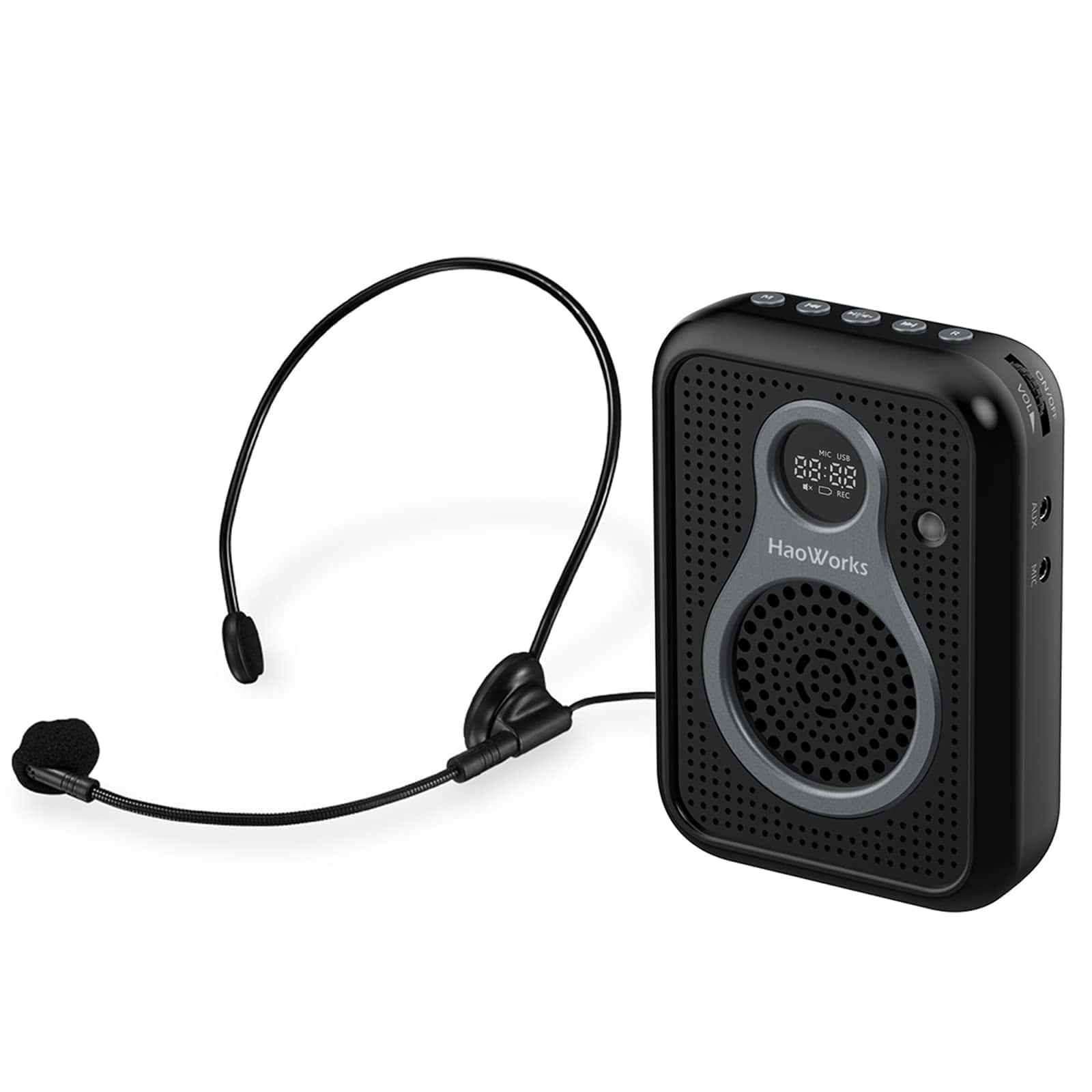 Amplificador de Voz Portátil Ligero Mini y Micrófono con