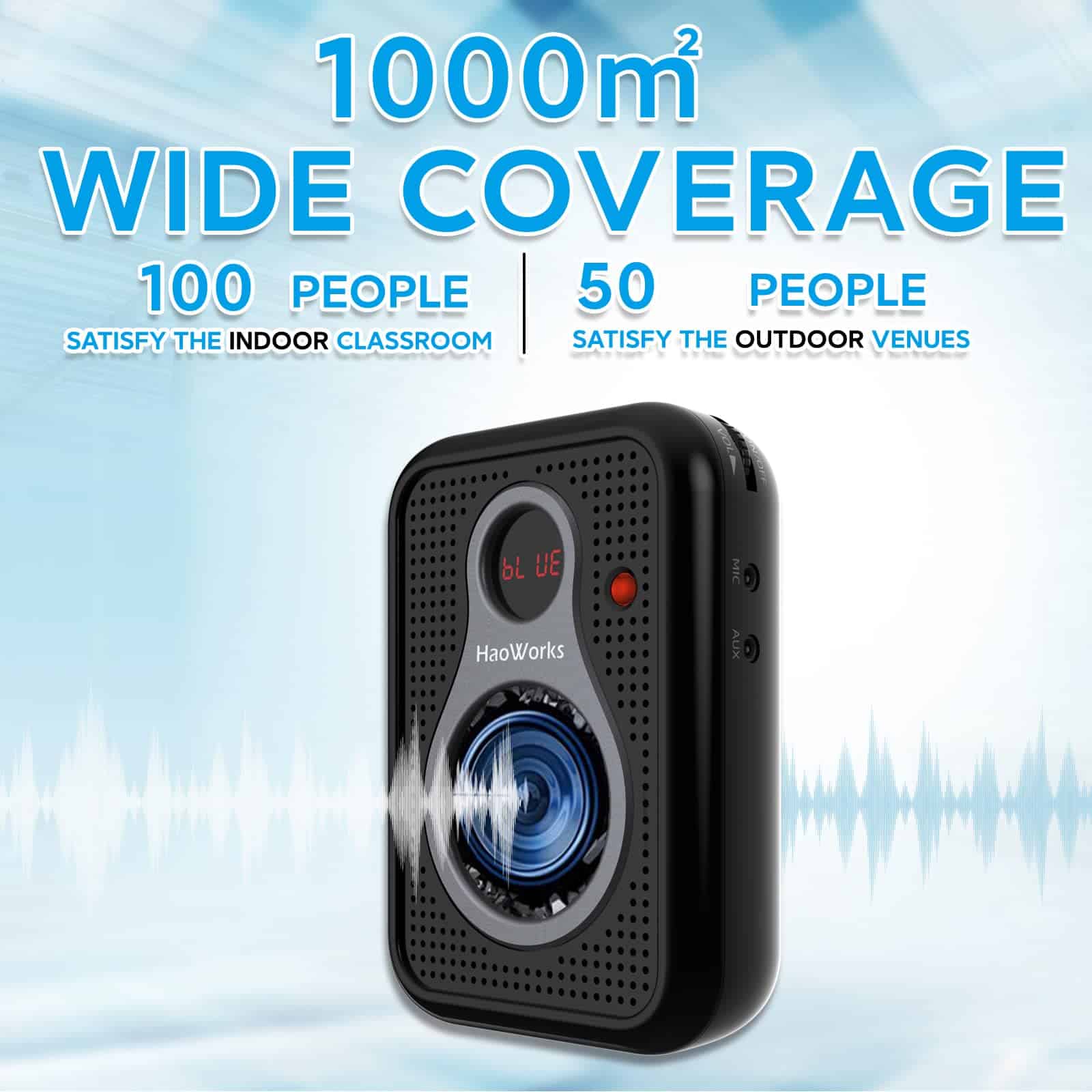 Amplificador de Voz Portátil Ligero Mini y Micrófono con - Imagen 3