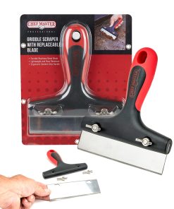 Rascador de Parrilla Mr. Bar-B-Q con Cuchilla Reemplazable,