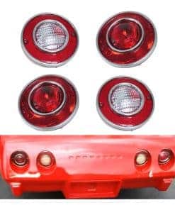 Conjunto de 4 luces traseras y luces de marcha atrás para