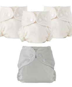 Conjunto de pañales de tela Esembly, 3 interiores