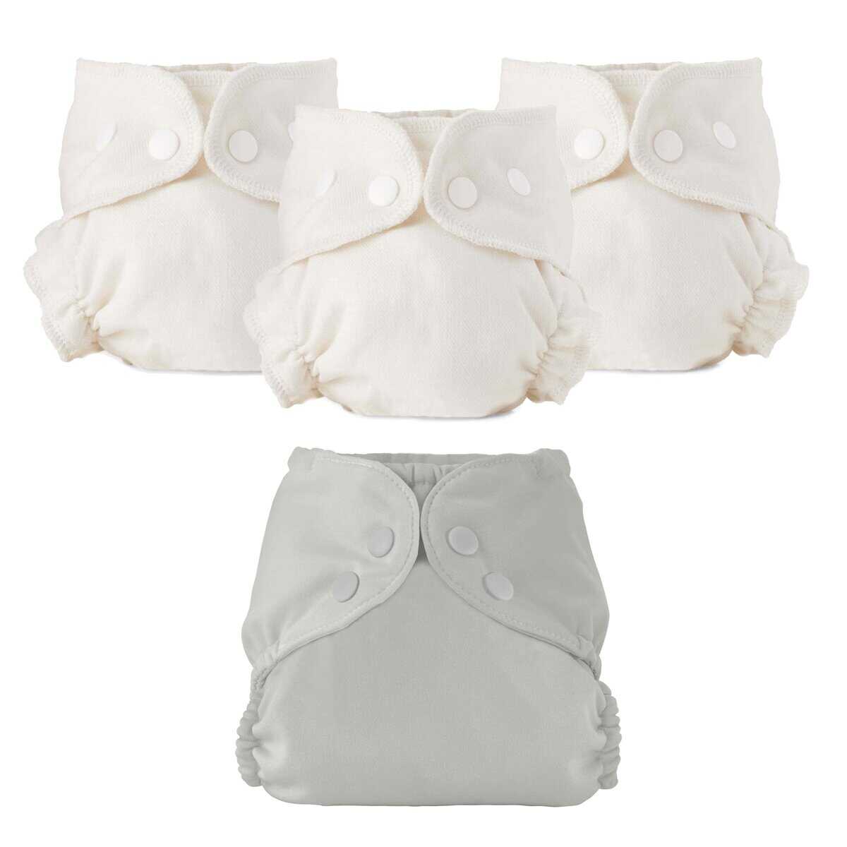 Conjunto de pañales de tela Esembly, 3 interiores