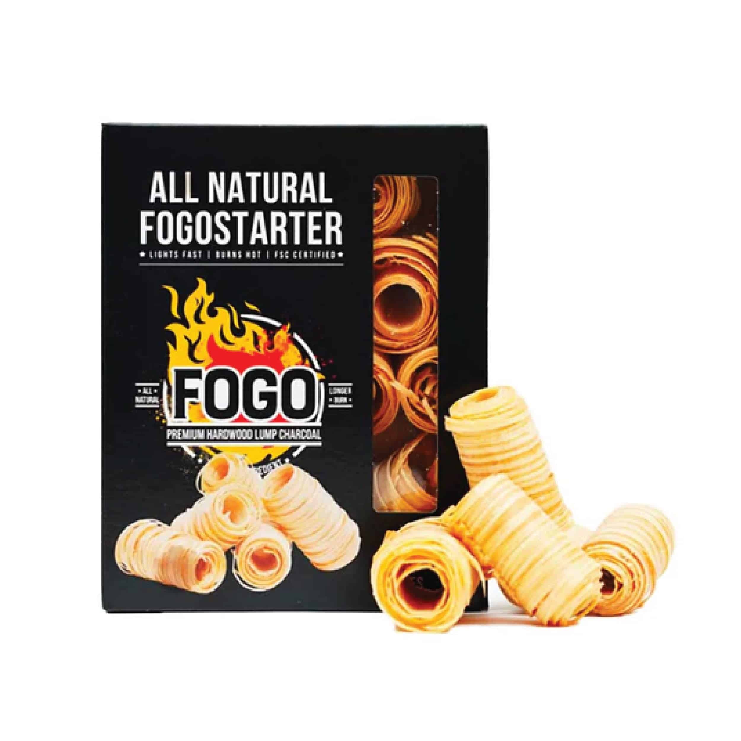FOGO Premium Hardwood Lump Charcoal, Fogostarters,